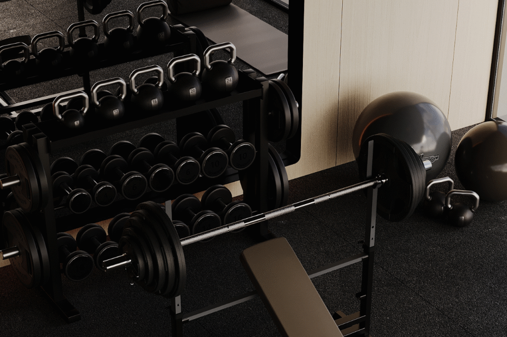 Equipment Curation & Sourcing Luxury Gym Design Services