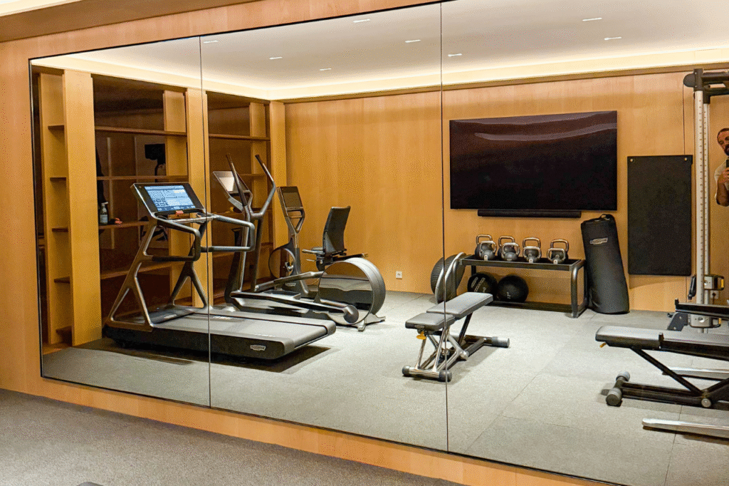 Flooring & Mirror Solutions Luxury Gym Design Services
